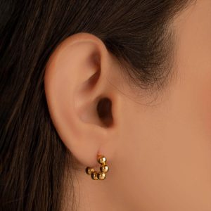 گوشواره حلقه ای شیک زنانه