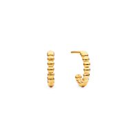 خرید گوشواره گرد طلا میخی