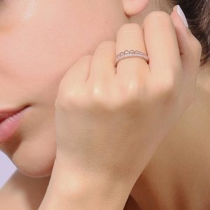 انگشتر طلای نگین دار