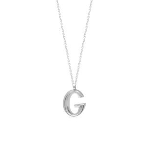 پلاک طلای حرف انگلیسی G
