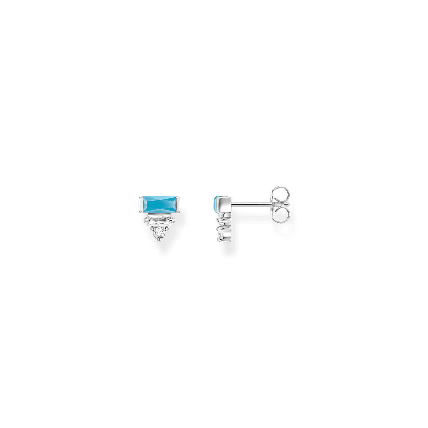 Indian gold earings گوشواره میخی طرح ریز و سنگ خور