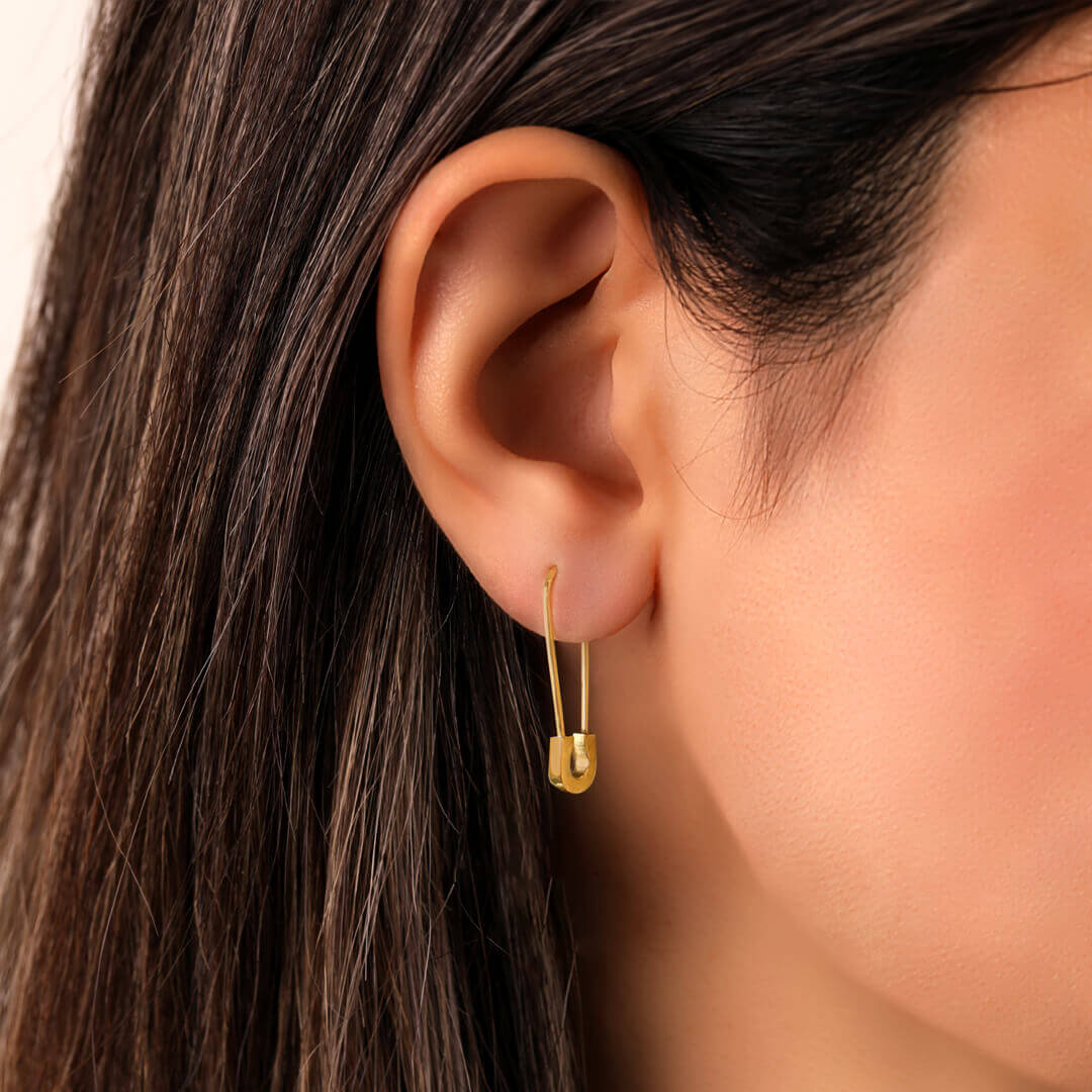 گوشواره طلا کلیپسی زنانه