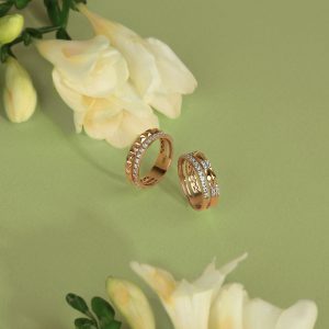 انگشترهای دو حلقه ای کالکشن جدید