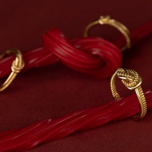 انگشتر های گره ایی جذاب زنانه