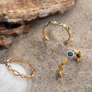 انگشتر های ظریف زنانه طلا