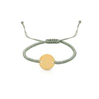 دستبند بافت سکه ای طلا