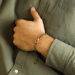 دستبند طلا فرود بافت
