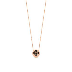 گردنبند طلا هرمس Hermes با میناکاری