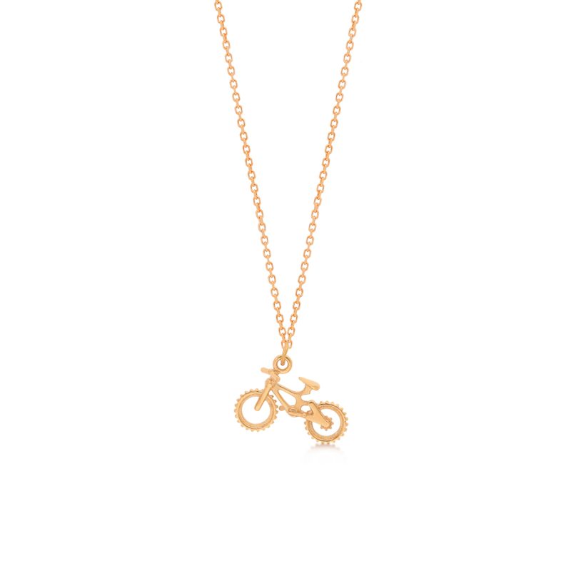 گردنبند طلا دوچرخه زنانه و مردانه