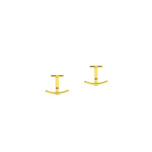 گوشواره طلا Linear زرد