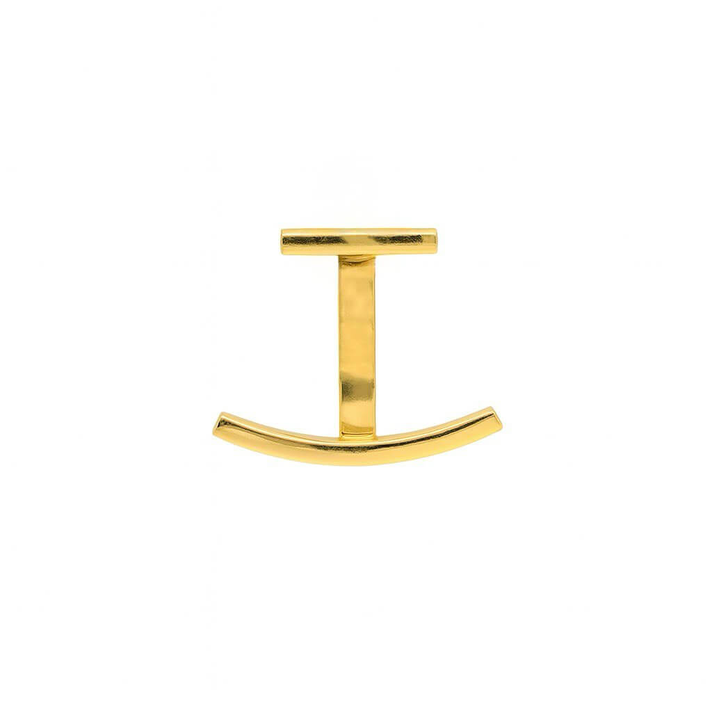 گوشواره لاینر گوشواره طلا طرح خط جذاب